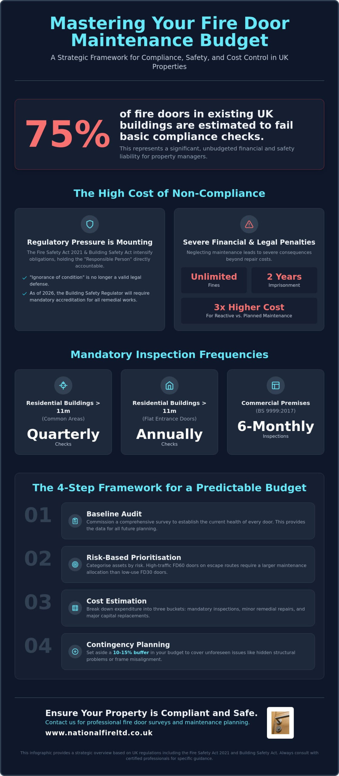 How to Budget for Fire Door Maintenance: A Strategic Guide for 2026