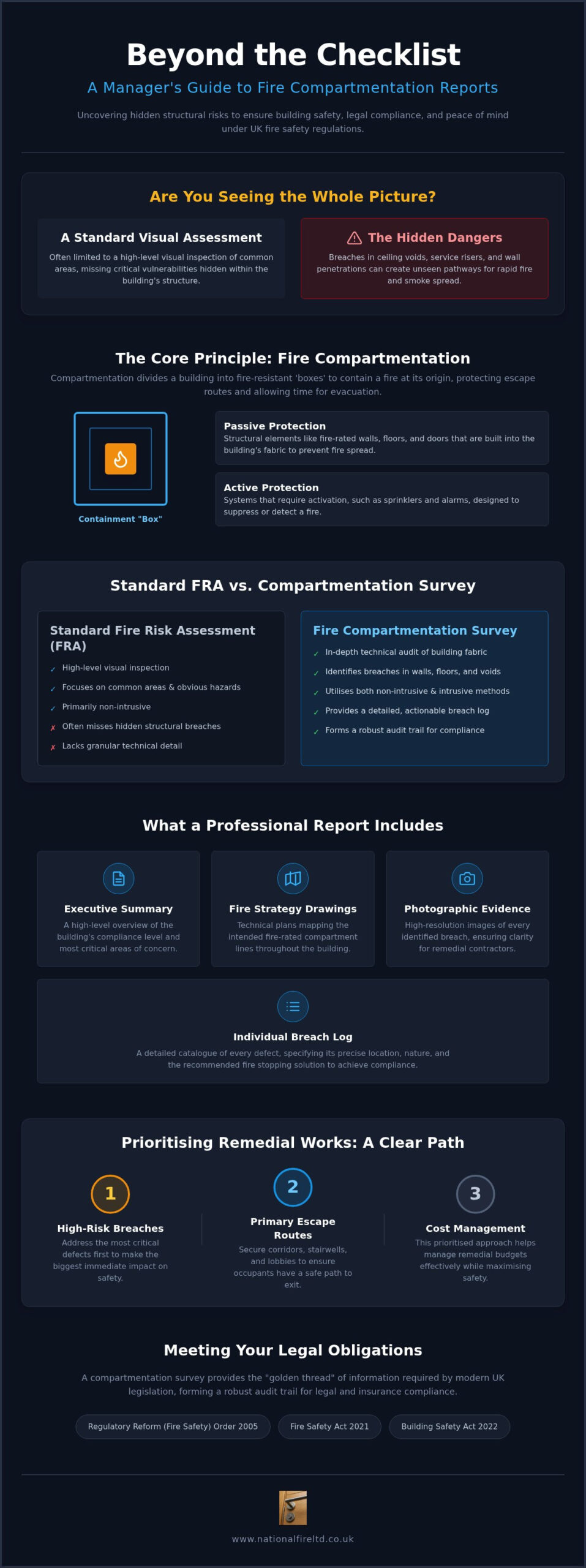 Guide to Fire Compartmentation Reports for UK Managers