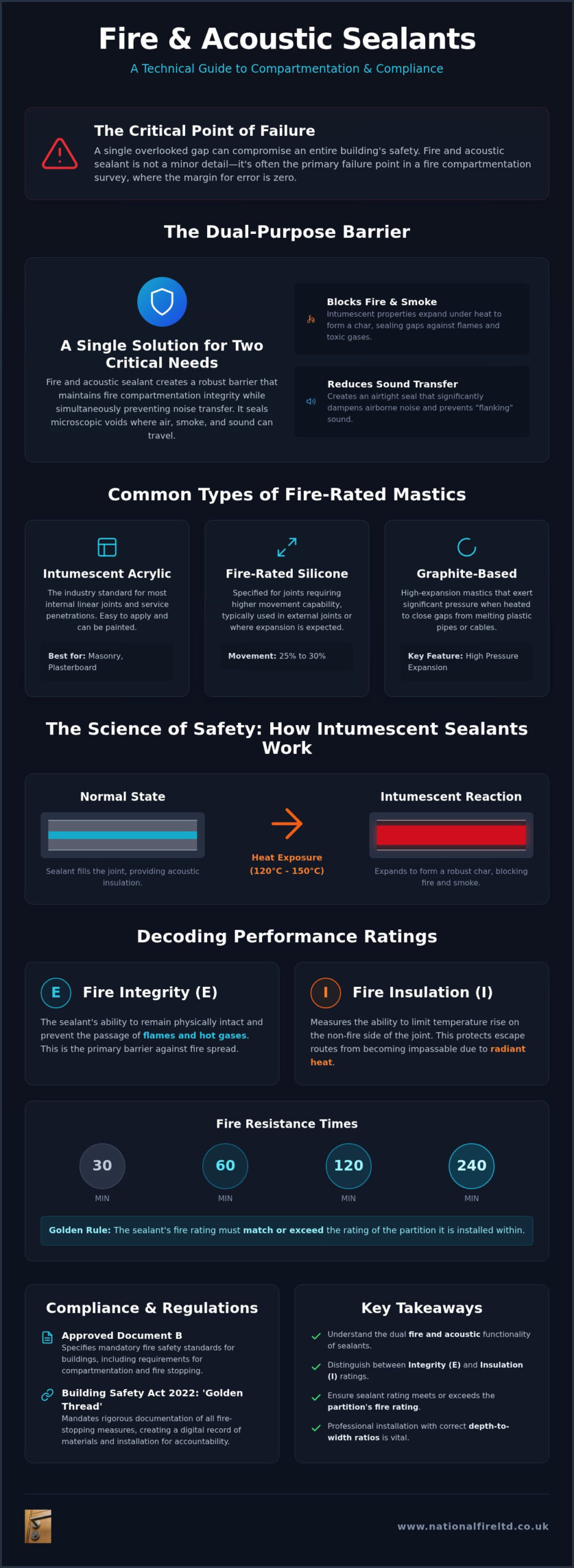 Fire and Acoustic Sealant: A Complete Guide to Compliance and Application