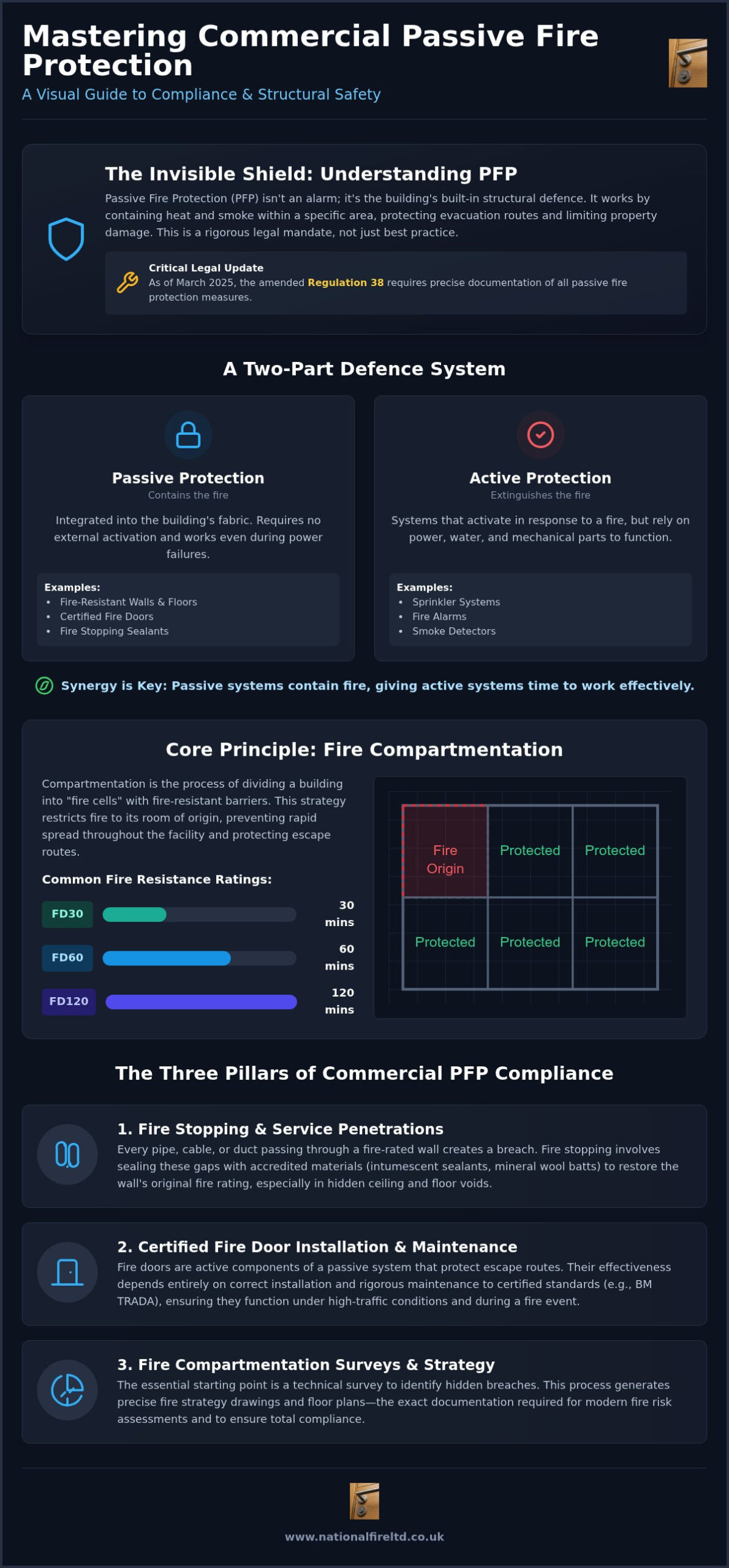 Passive Fire Protection in Commercial Buildings: The 2026 Compliance Guide