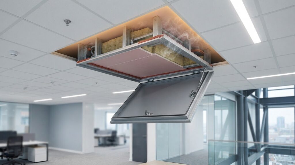 Fire Rated Ceiling Access Hatches: A Commercial Buyer’s Guide