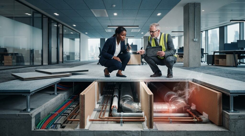 Fire Protection for Raised Access Floors: UK Guide 2026